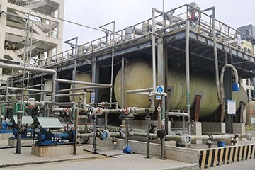 用化学酸洗给搪玻璃片式冷凝器除垢